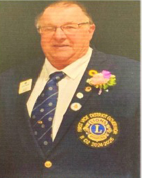 District Governor Dave Fisher 2025-2026